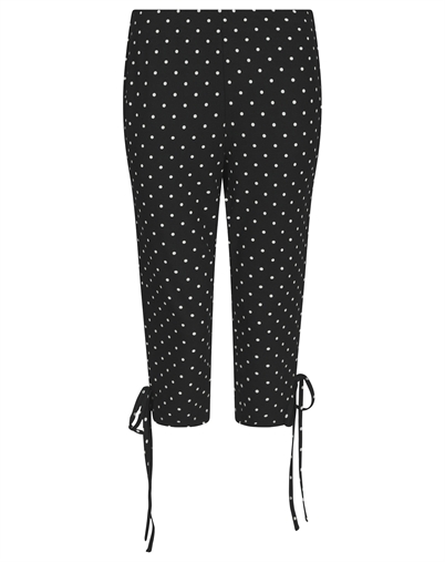 Neo Noir -  Juan Dot Capri Bukser - Black